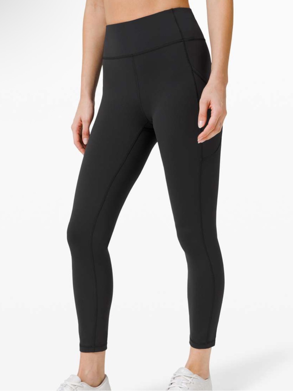 Lululemon Invigorate High-Rise Tight 25" Black Size 4 Pockets